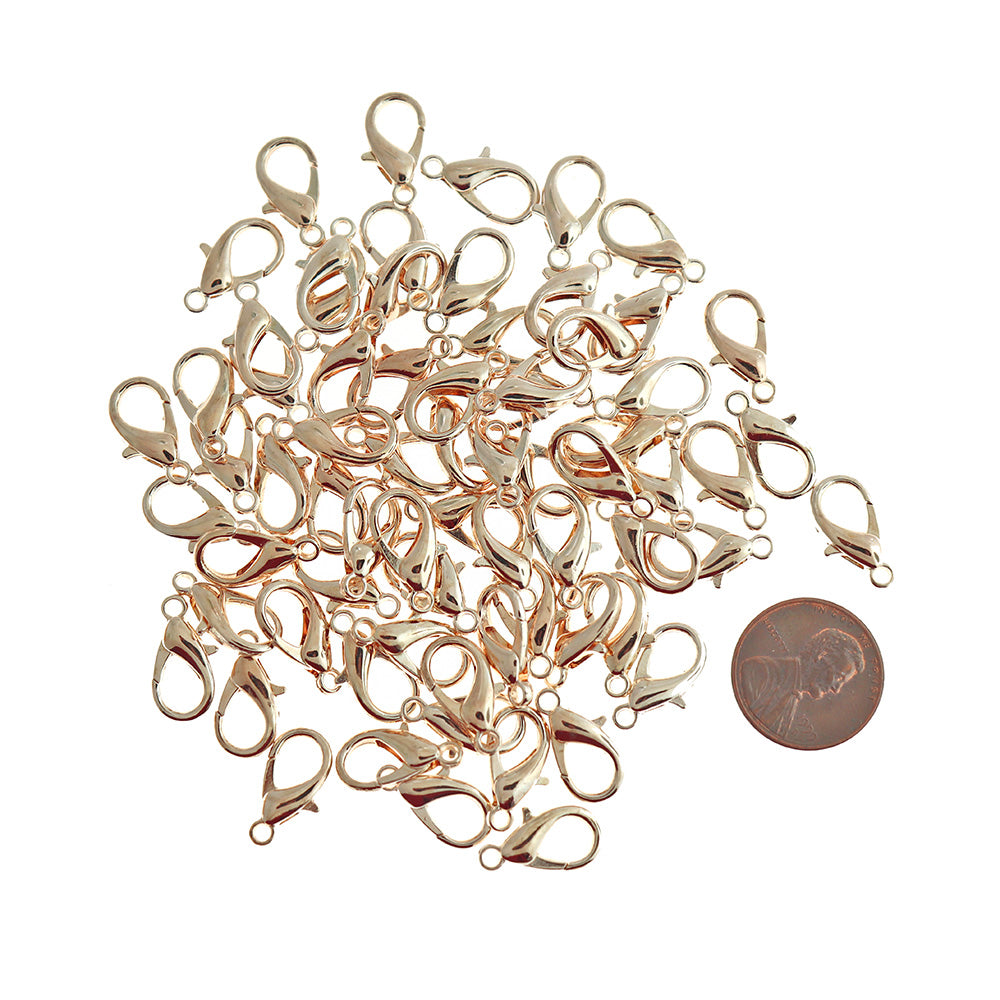 Fermoirs Homard Doré 16mm x 8mm - 20 Fermoirs - FF312