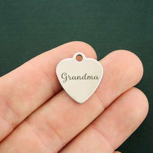 Grandma Stainless Steel Charms - BFS011-1554