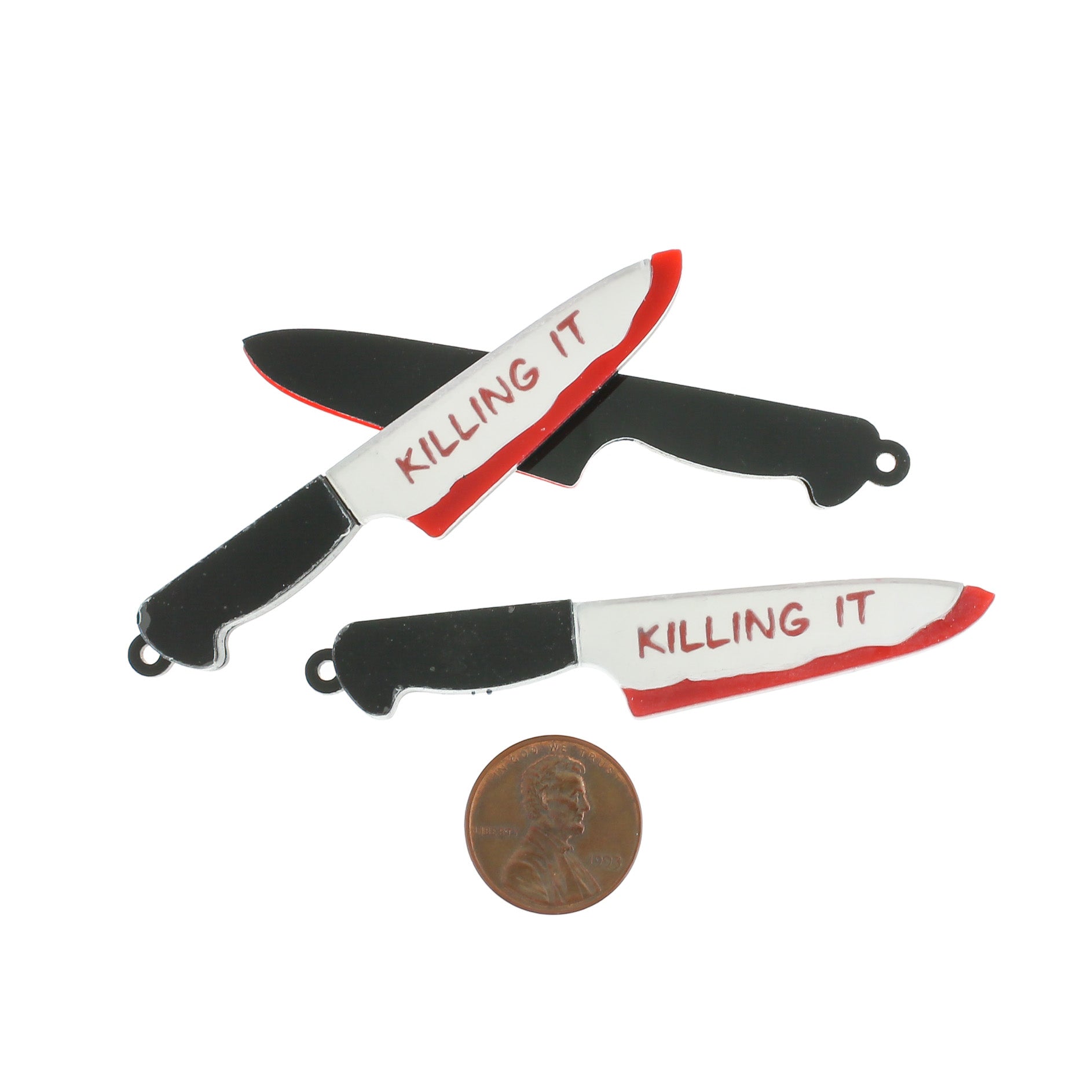 Horror Knife Acrylic Charm - K511