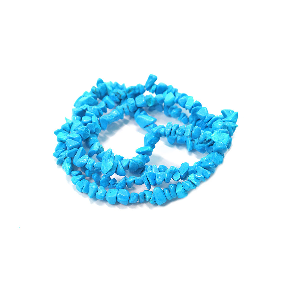 Imitation Gemstone Beads 4mm - 14mm - Turquoise - 1 Strand 185 Beads - BD394