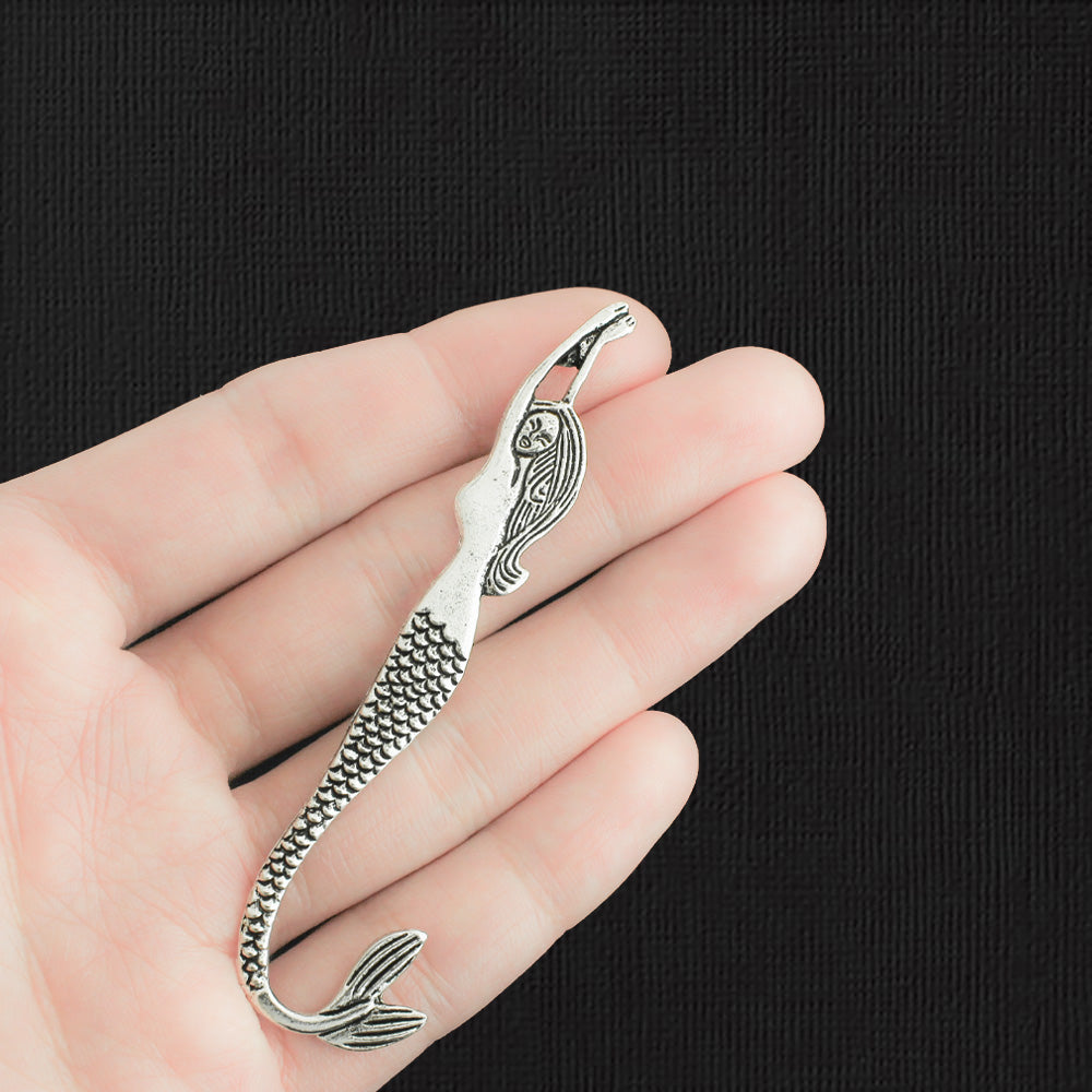 Signets de sirène ton argent antique 2 faces - SC7972