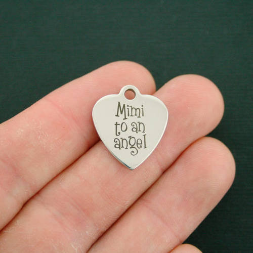 Mimi to an Angel Stainless Steel Charms - BFS011-2870