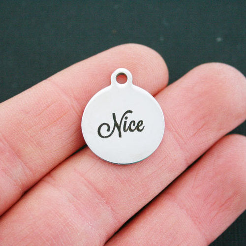 Nice Stainless Steel Charms - BFS001-0735