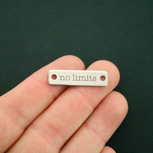 No Limits Stainless Steel Connector Charms - BFS016-7305
