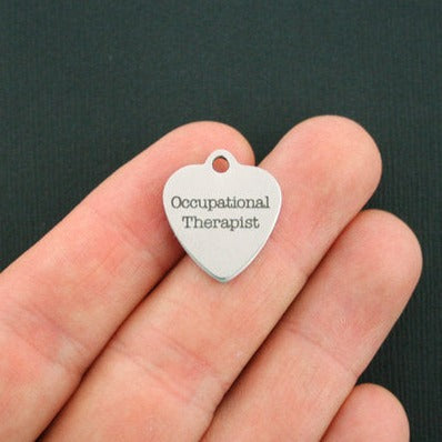 Occupational Therapist Stainless Steel Charms - BFS011-0756