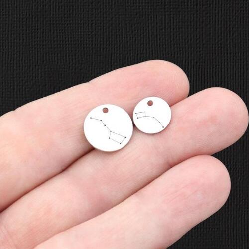 Pair of Stainless Steel Charms - Big Dipper Little Dipper - BFS007-6015