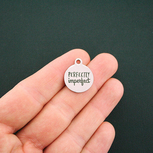 Perfectly Imperfect Stainless Steel Charms - BFS001-1213