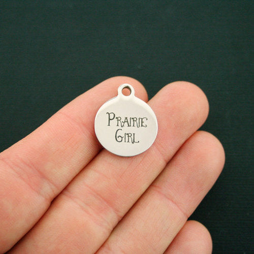 Prairie Girl Stainless Steel Charms - BFS001-1760