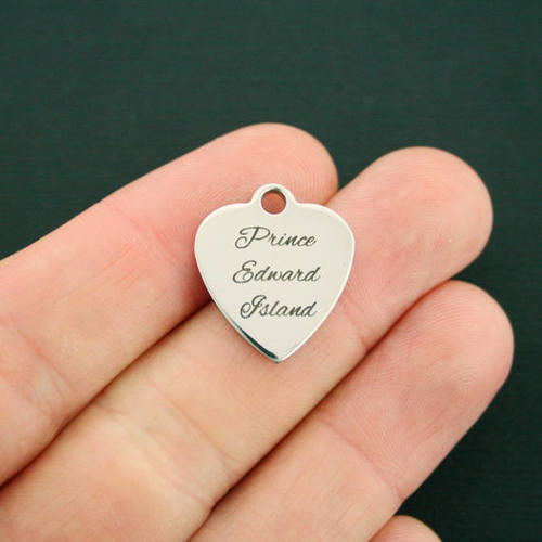 Prince Edward Island Stainless Steel Charms - BFS011-2433