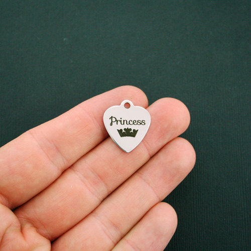 Princess Stainless Steel Charms - BFS011-0770