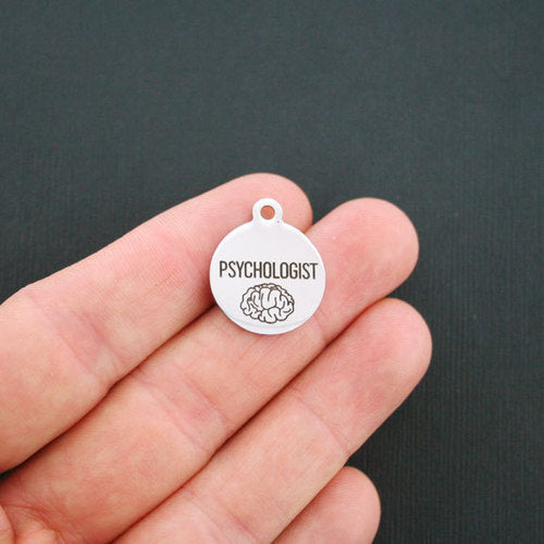 Psychologist Stainless Steel Charms - BFS001-1093