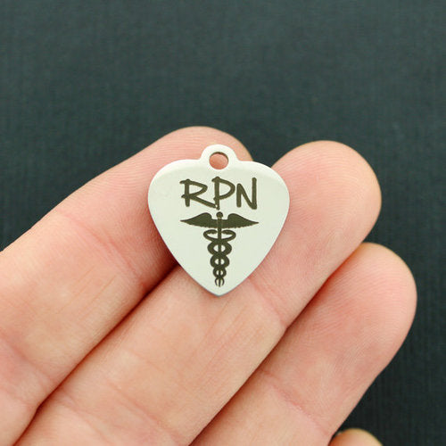 RPN Stainless Steel Charms - BFS011-2583