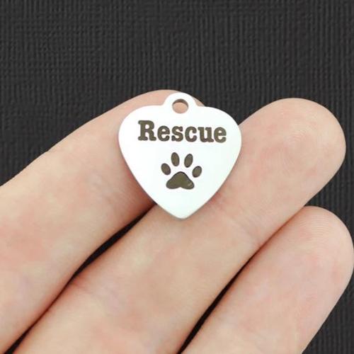 Rescue Stainless Steel Charms - BFS011-4957