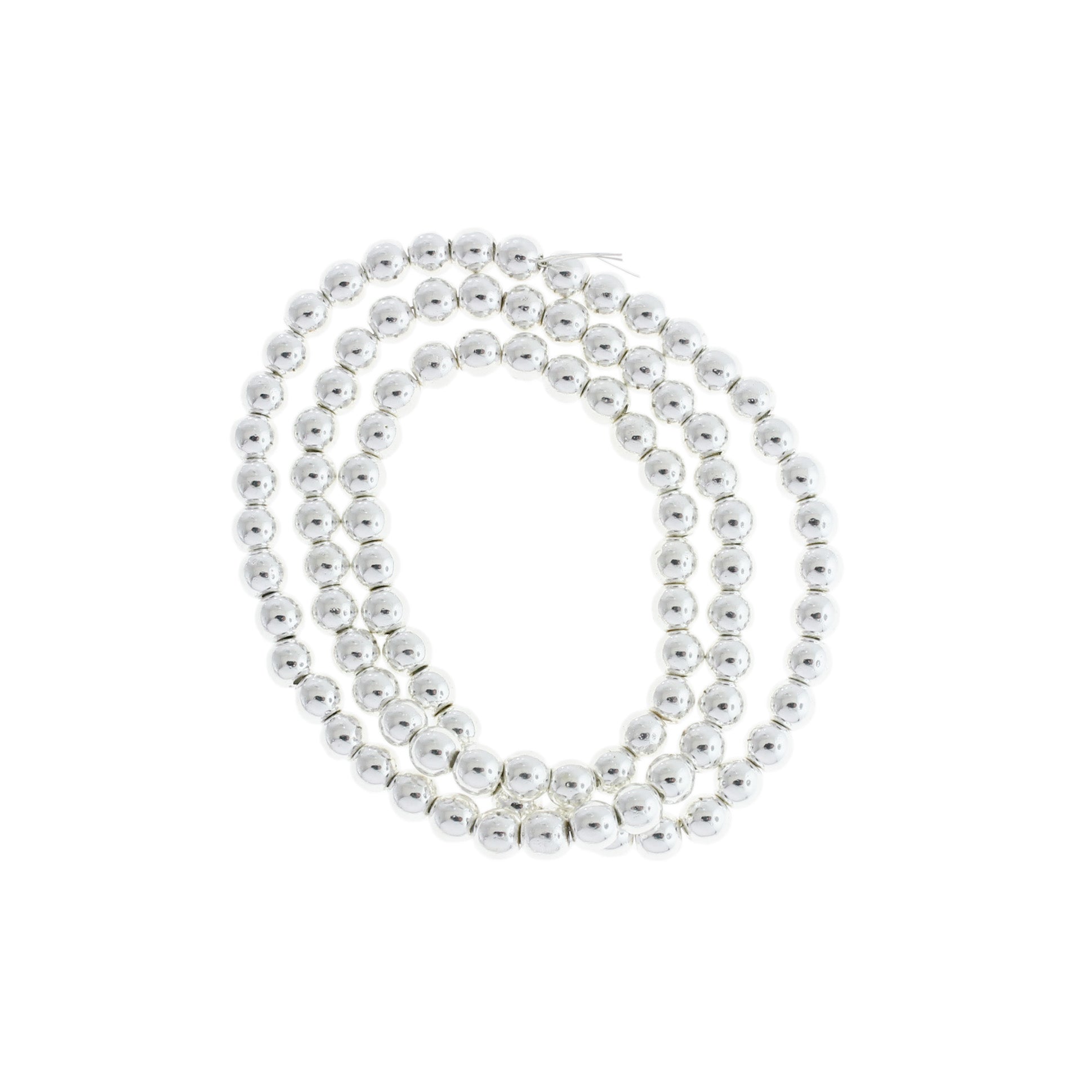 Round Hematite Beads - 4mm - 1 Strand 100 Beads - Choose Your Color!