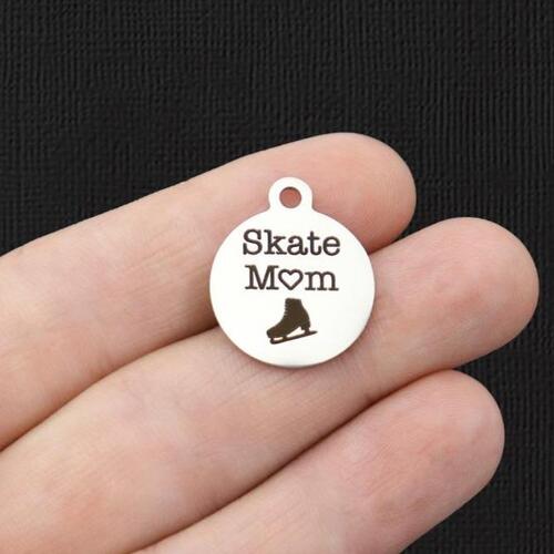 Skate Mom Stainless Steel Charms - BFS001-5741