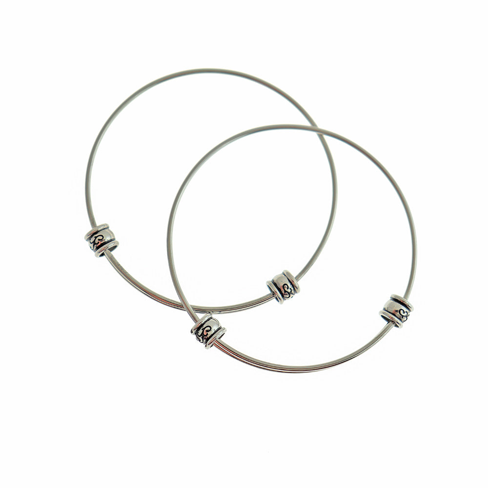 Jonc Réglable Acier Inoxydable - 62mm - 1 Jonc - N293