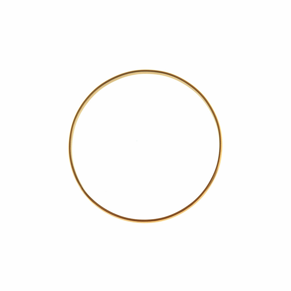 Jonc Acier Inoxydable Doré - 65mm - 1 Jonc - N176