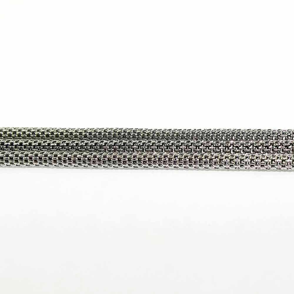 Stainless Steel Snake Chain Necklace 17.8" - 3.2mm - 1 Necklace - N112