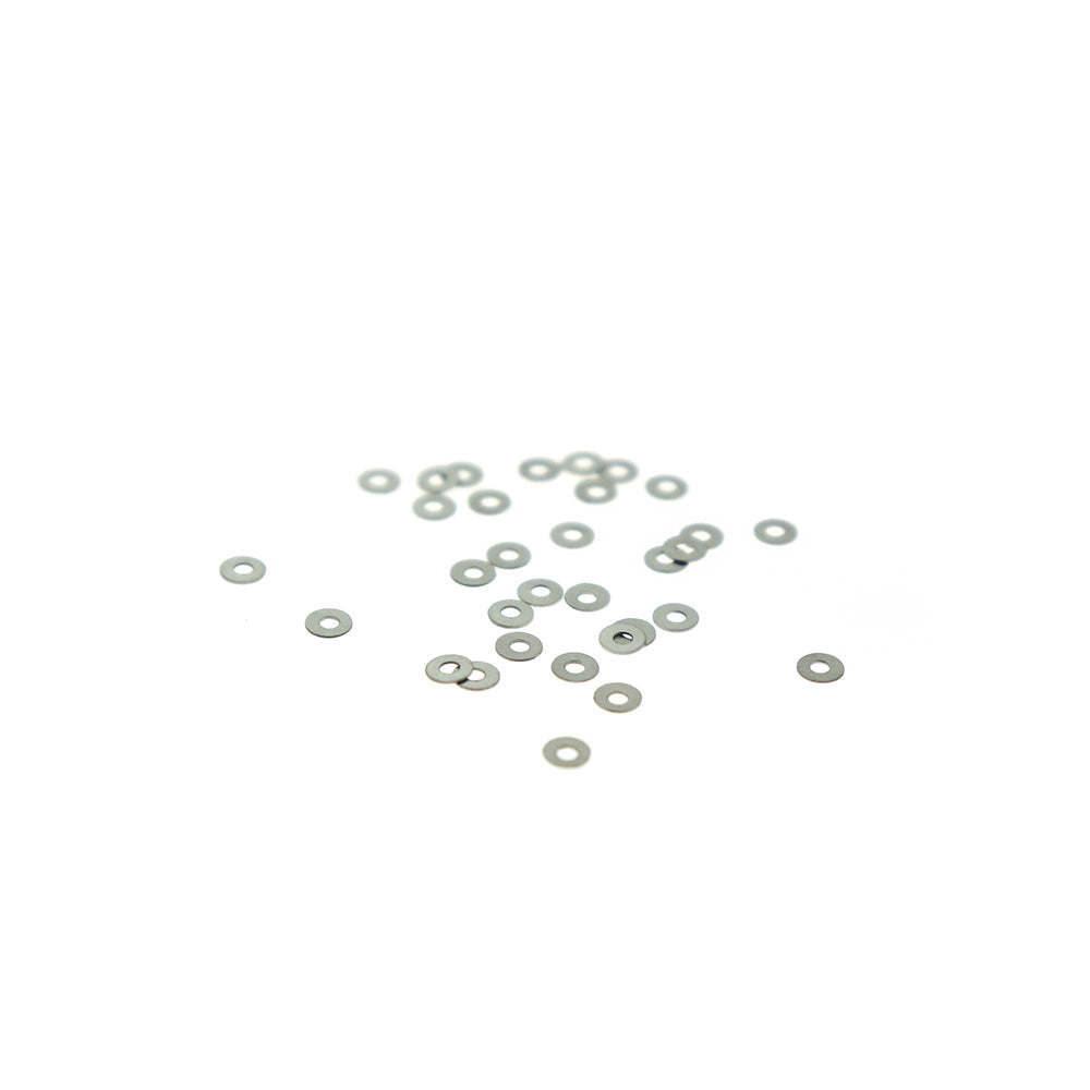 Stainless Steel Spacer Beads 3mm x 3mm - Silver Tone - 500 Beads - FD866