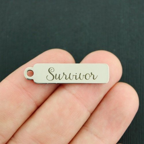 Survivor Stainless Steel Charms - BFS015-6938
