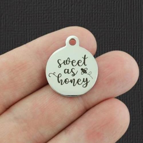 Sweet as Honey Stainless Steel Charms - BFS001-5318