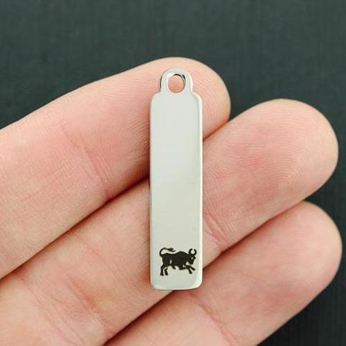 Taurus Zodiac Stainless Steel Charms - BFS015-7104