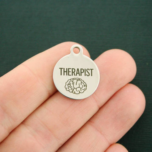 Therapist Stainless Steel Charms - BFS001-1613