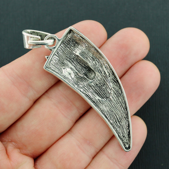 Wolf Antique Silver Tone Charms - SC2331