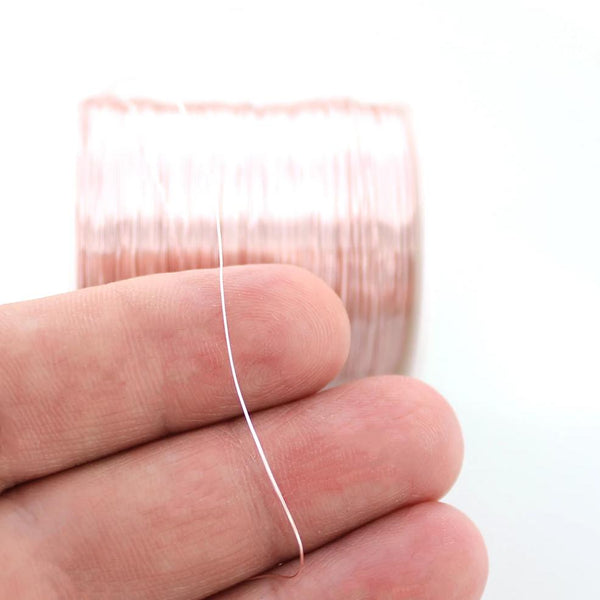BULK Rose Gold Tone Craft Wire - Résistant au ternissement - Choisissez votre longueur - 0,3 mm - Options de prix de gros - Z997
