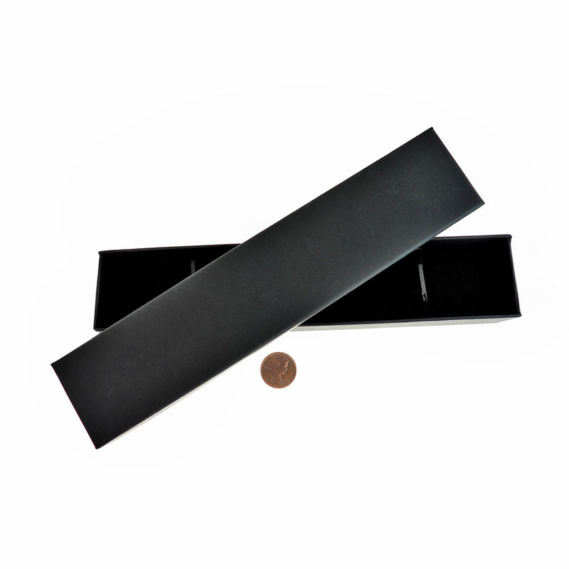 Boîte à Bijoux Noire - 21cm x 4.5cm - 1 Pièce - TL247