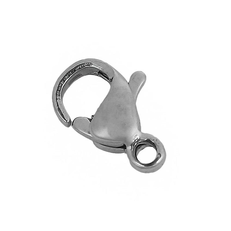Stainless Steel Lobster Clasps 13mm x 8mm - 5 Clasps - FD580