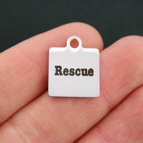 Rescue Stainless Steel Charms - BFS013-0645