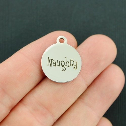 Naughty Stainless Steel Charms - BFS001-0734