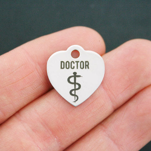 Breloques Docteur en Acier Inoxydable - BFS011-0750