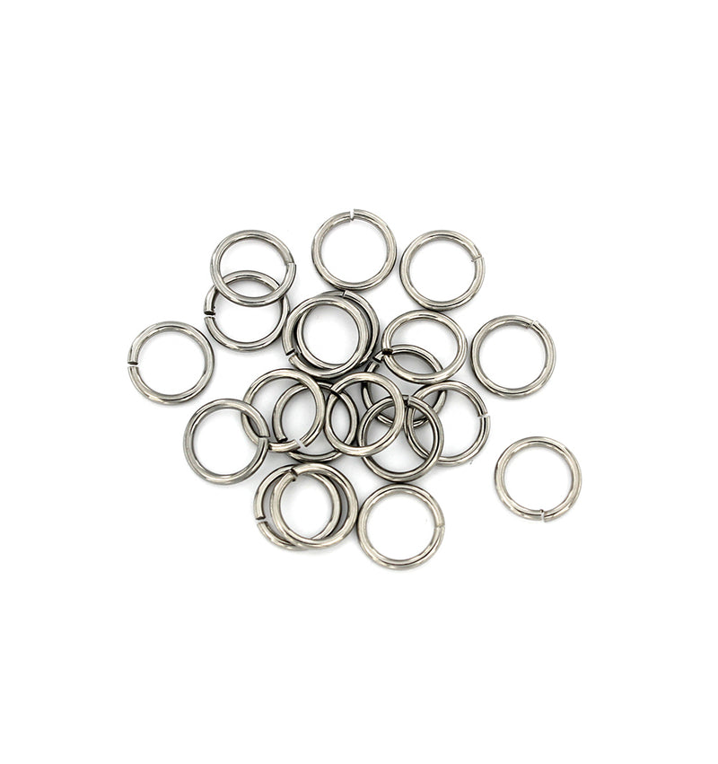 Stainless Steel Jump Rings 12mm x 1.5mm - Open 15 Gauge - 100 Rings - J161