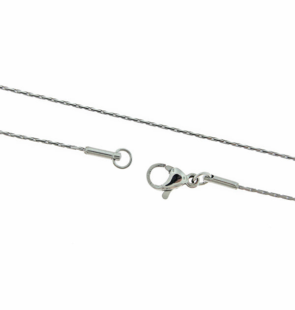 Stainless Steel Coreana Chain Necklace 20" - 1mm - 1 Necklace - N643