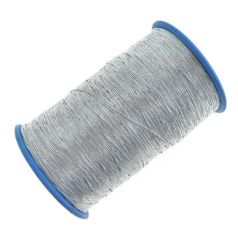 BULK Metallic Silver Cord - 0.5mm - Choose Your Length - 1 Meter + - CH155