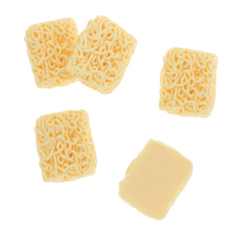 10 Instant Noodle Resin Charms 3D - K499