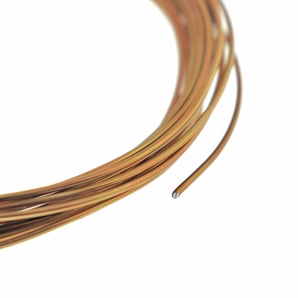 Bulk Orange Beading Wire 16.25ft - 1.5mm - AW007