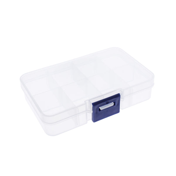 Boîte de rangement en plastique - 8 compartiments - TL028