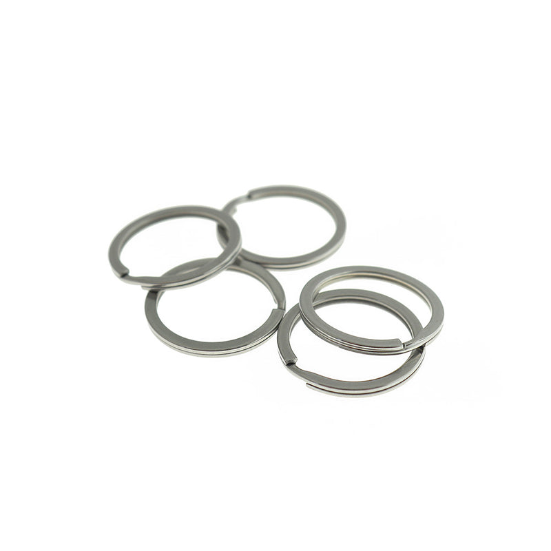 Stainless Steel Key Rings - 28mm - 50 Pieces - FD1063