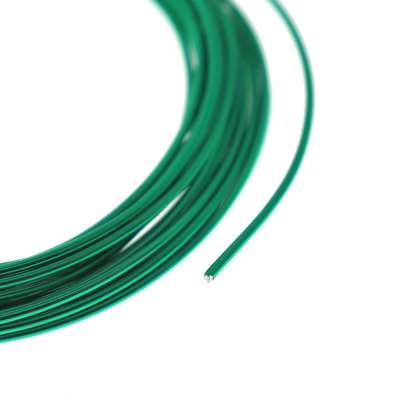 Bulk Green Beading Wire 16.25ft - 1.5mm - AW001
