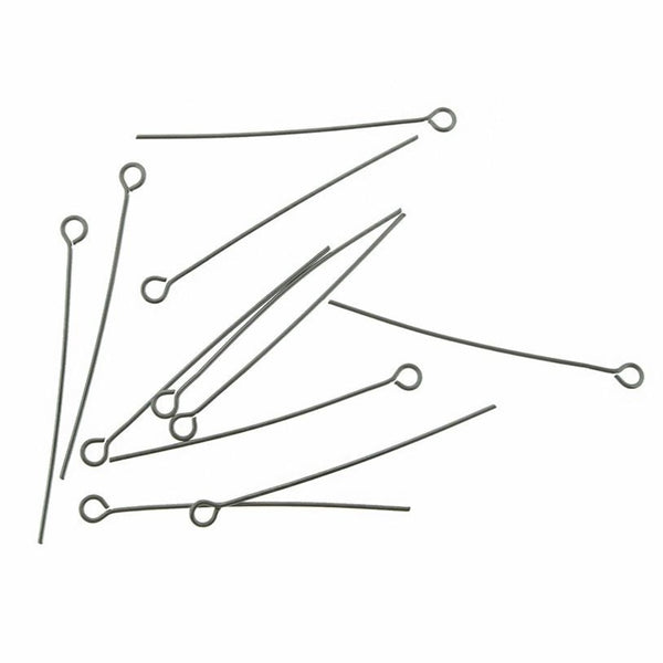 Épingles à œil en acier inoxydable - 40 mm - 200 pièces - PIN085