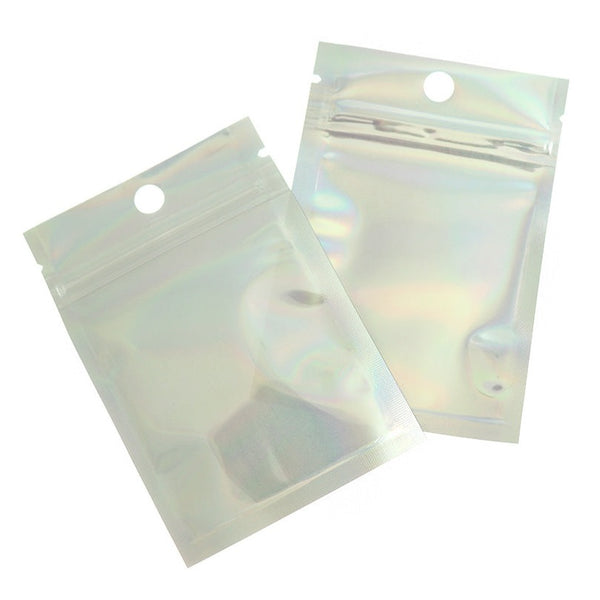 25 Cellophane Bags 100mm x 70mm Zipper Seal - TL265