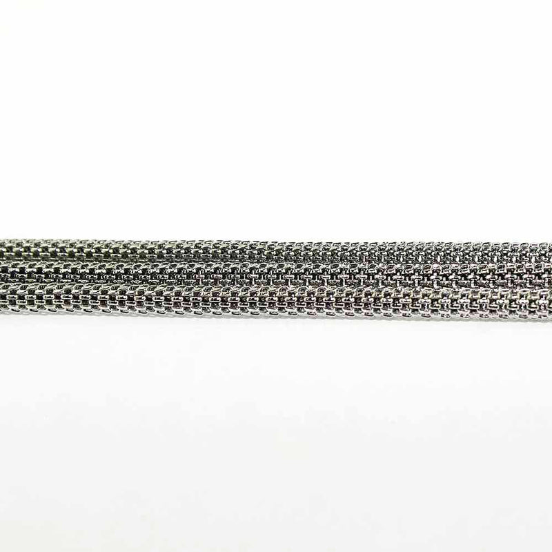 Stainless Steel Snake Chain Necklace 17.8" - 3.2mm - 1 Necklace - N112