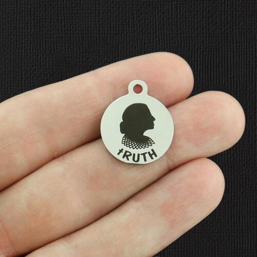 tRUTH RBG Stainless Steel Charms - BFS001-5683