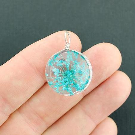 Wish Pendant Glass Charm - Z609