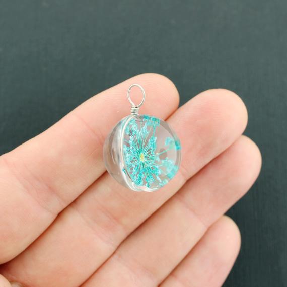 Wish Pendant Glass Charm - Z609