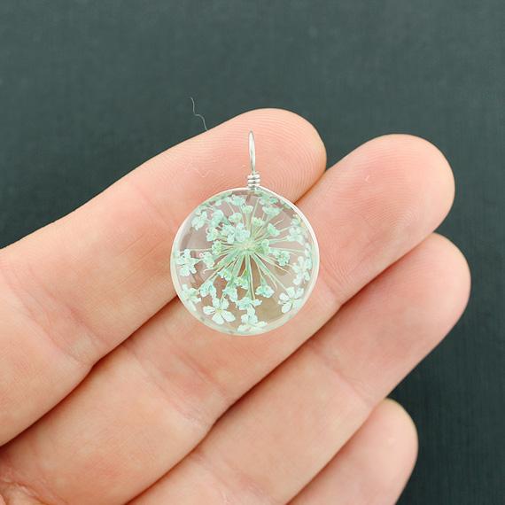 Wish Pendant Glass Charm - Z607